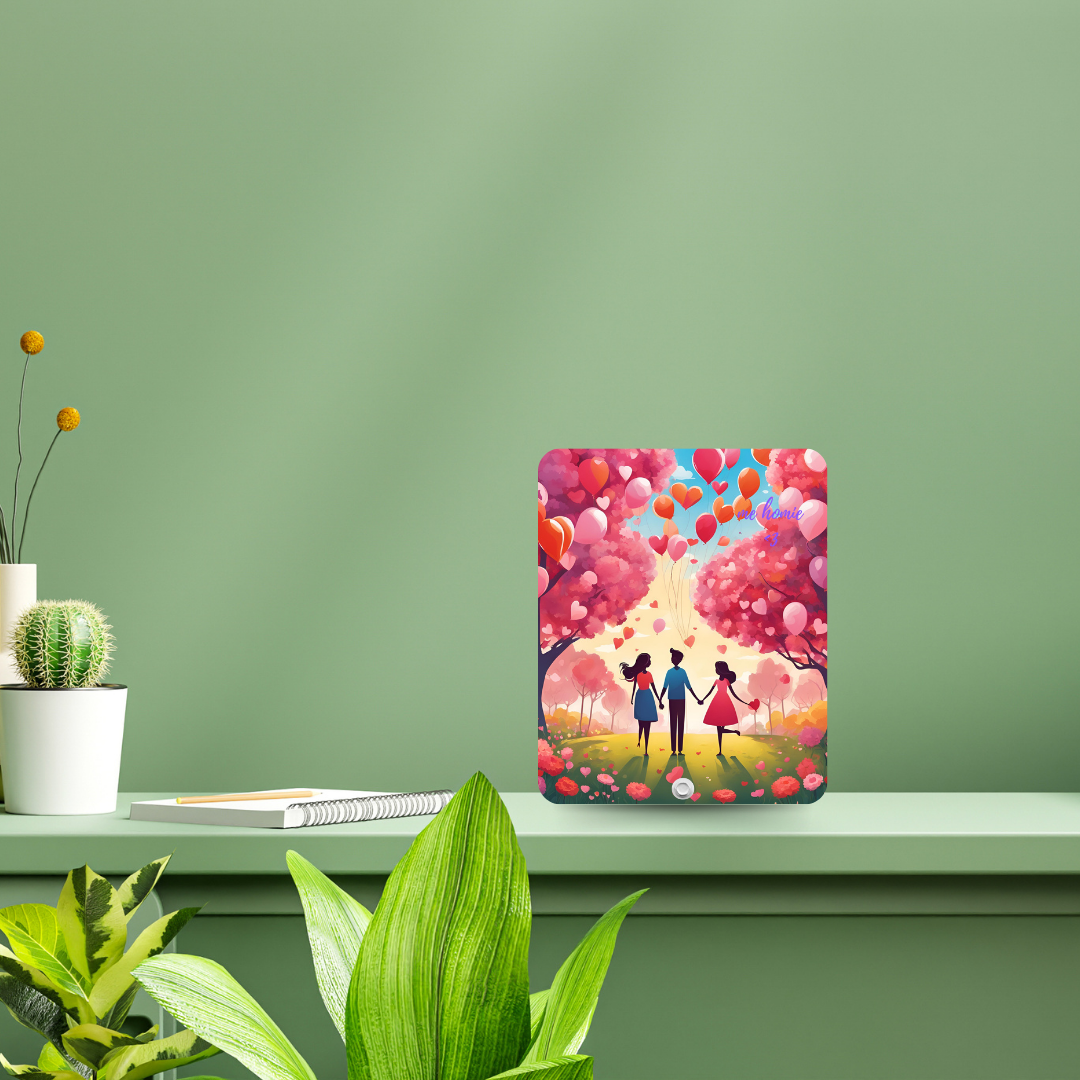 Romantic table stand for couples
